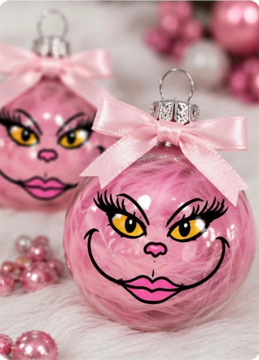 Pink & Green Inspirational Ornaments | GLC