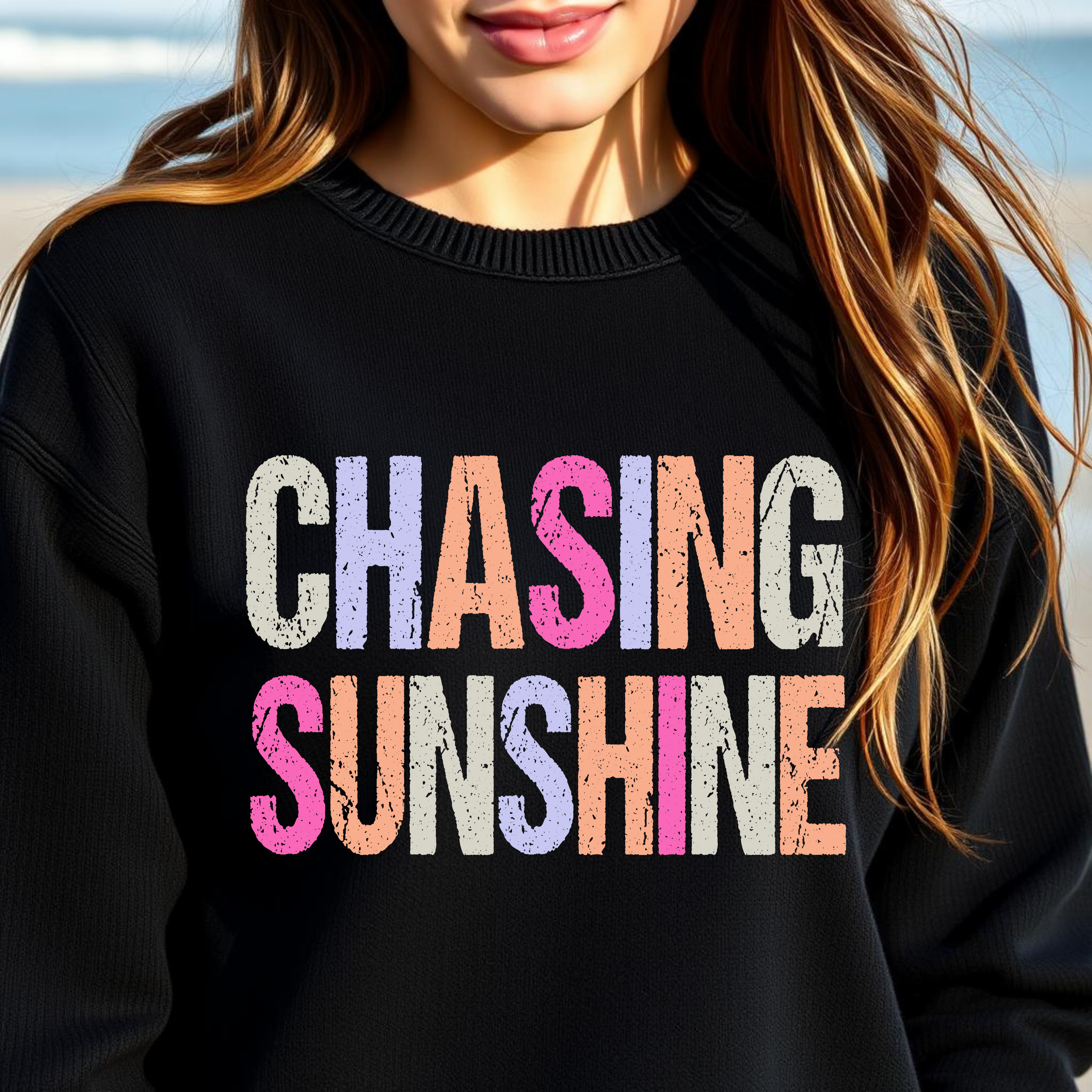 Chasing Sunshine - DTF print Ready to press