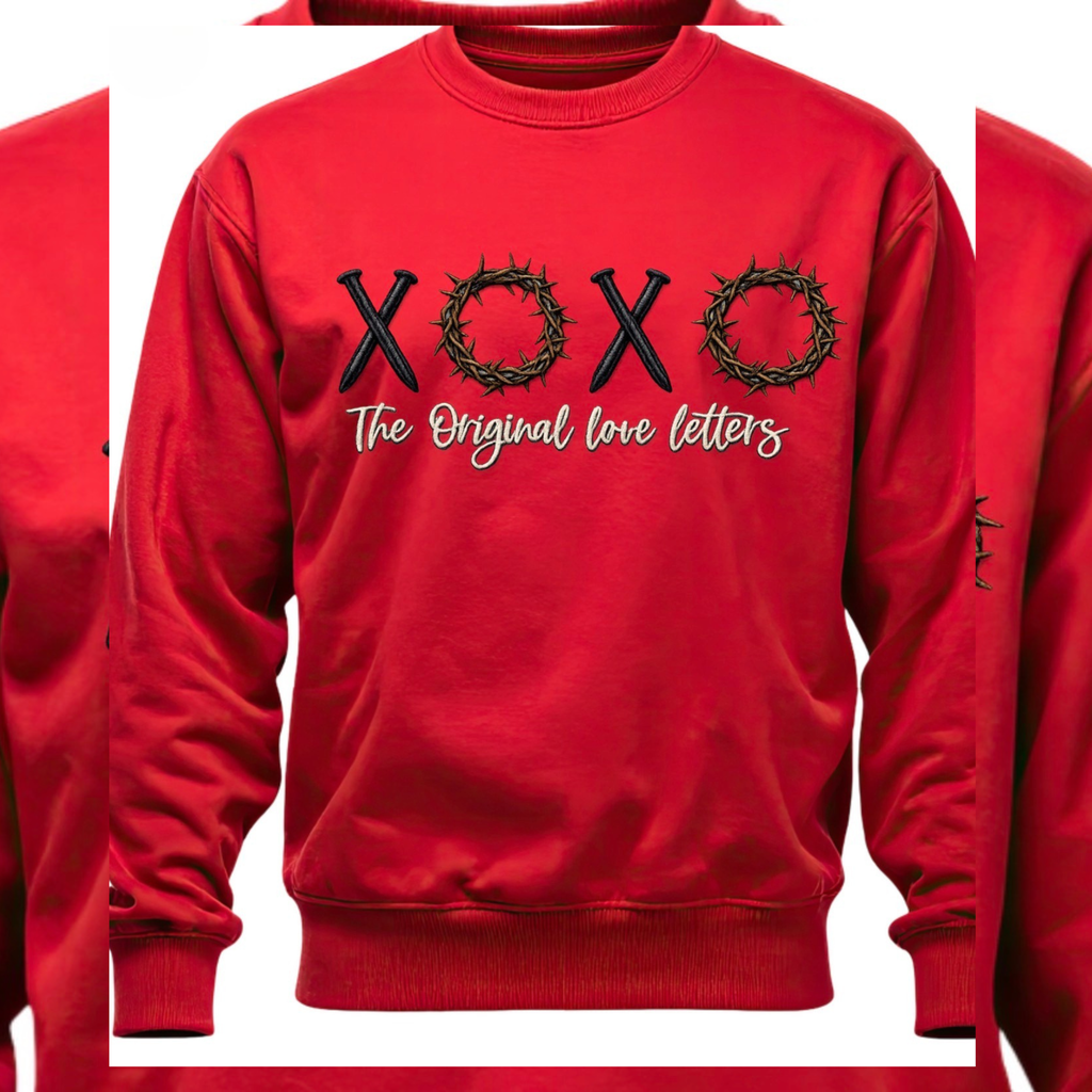 XOXO – The Original Love Letters | Christian Faith Sweatshirt